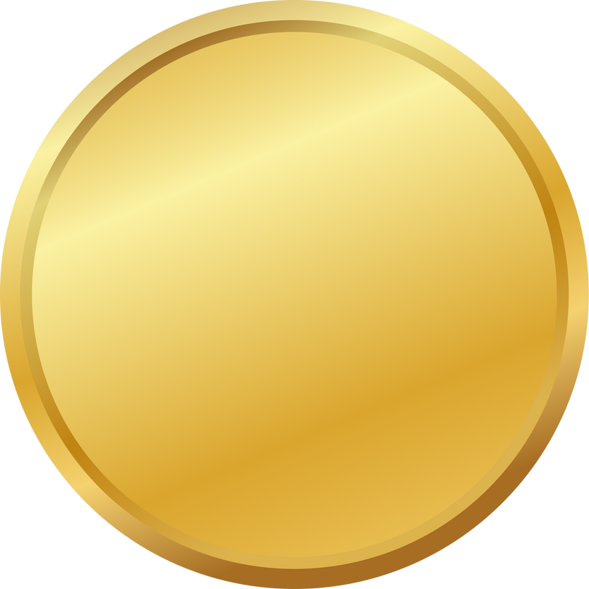 Gold coin illustration
